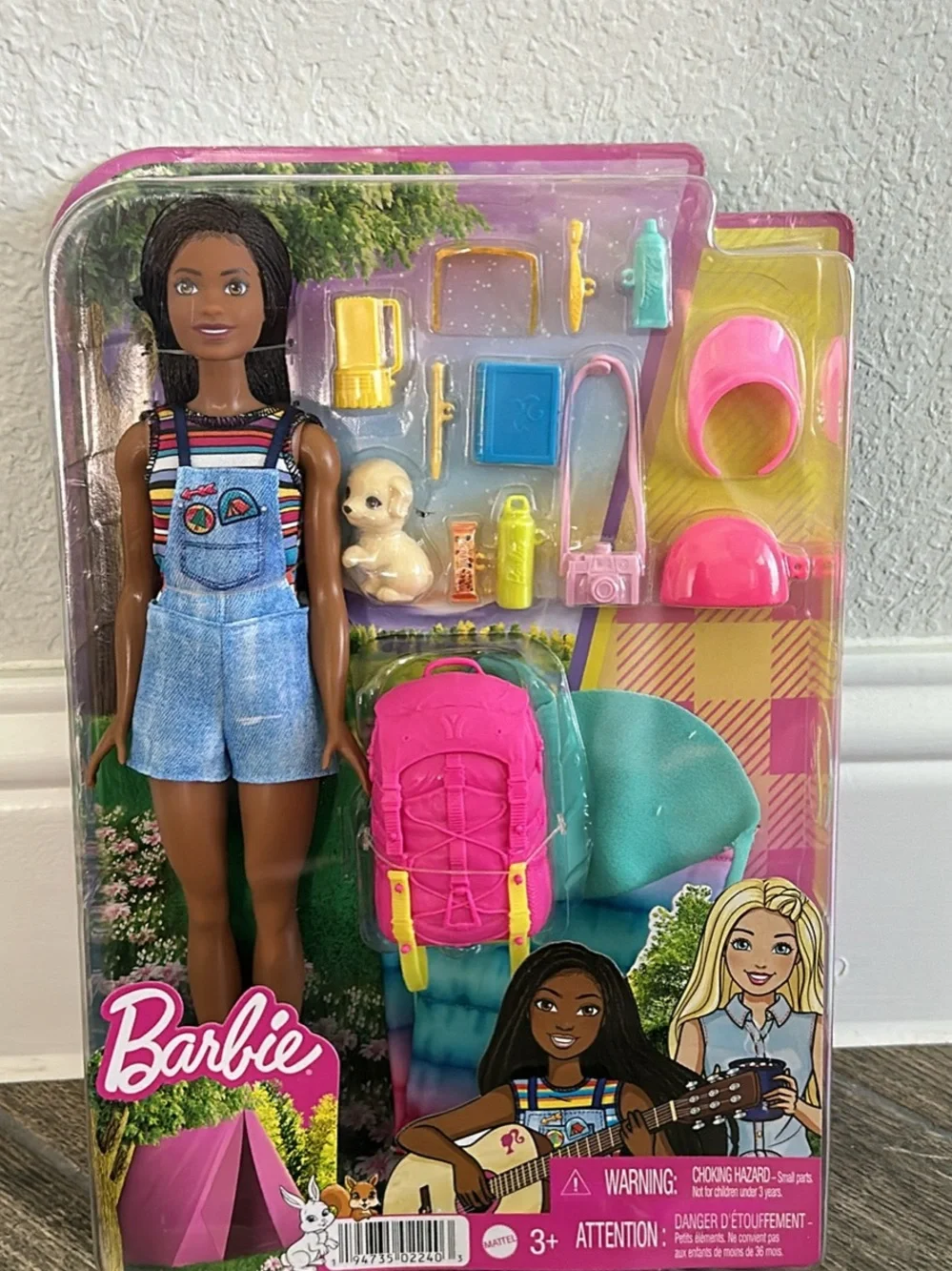 Barbie Brooklyn Camping Adventure Doll with Pink Backpack